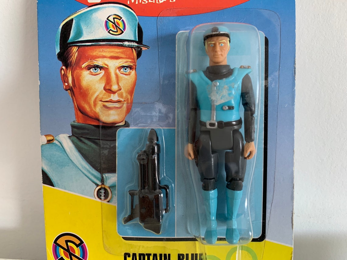 Captain Blue Captain Scarlet and the Mysterons Vivid - Etsy UK