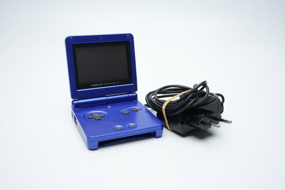 Nintendo Game Boy Advance SP 青、充電器セット s-l400.jpg