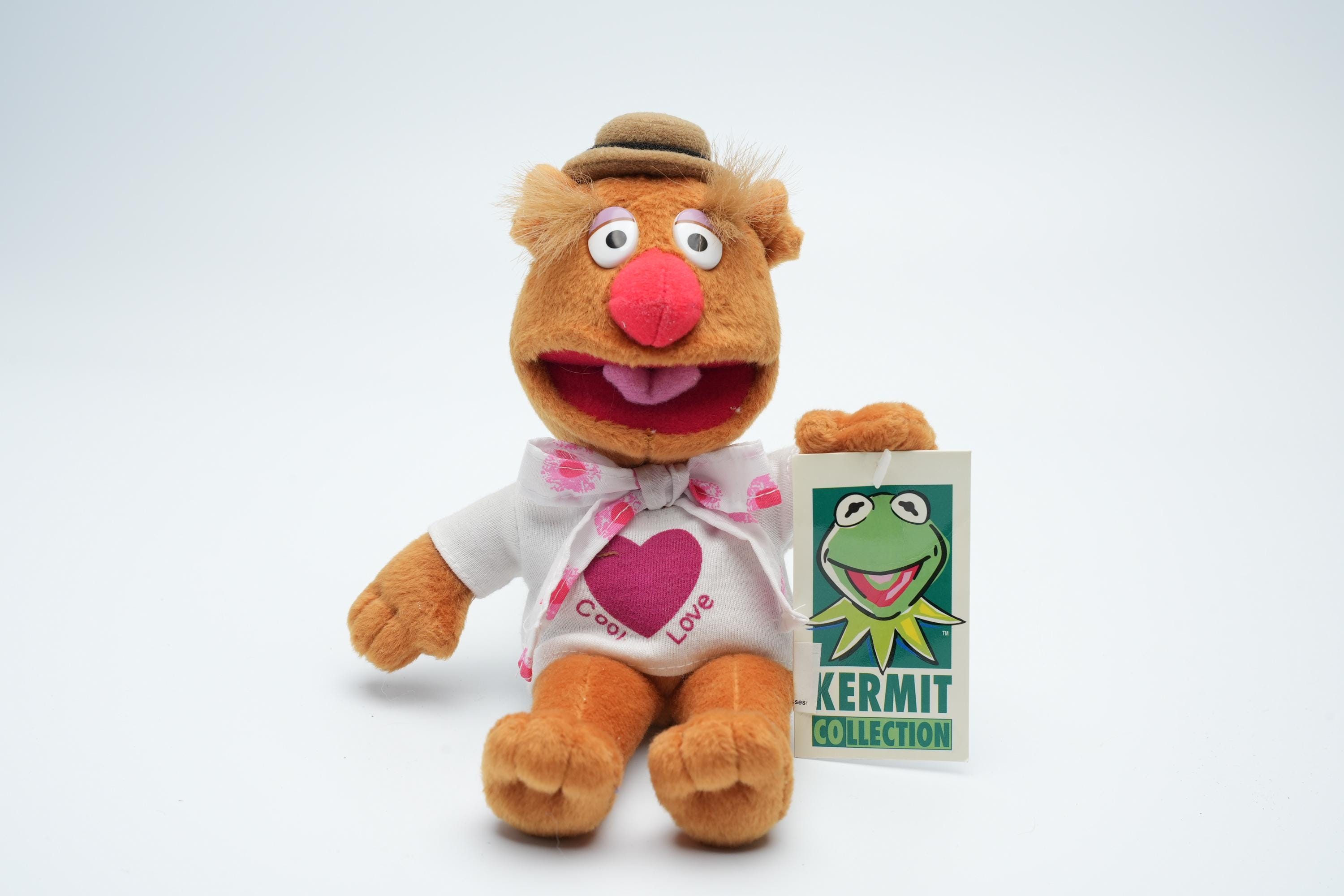 Bring Home the Beloved Muppet Characters With This Adorable Fozzie Bear Plush From the Exclusive Kermit Collection Etsy
