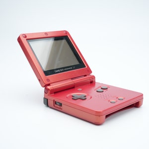 Nintendo Gameboy Advance SP - Red With Charger - Collectible - Etsy