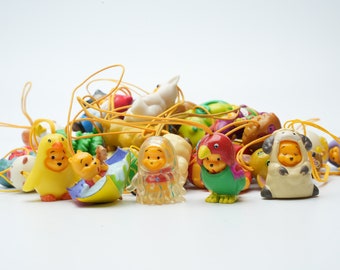 Peek-a-Pooh Phone Charms | Capsule Toys | Vintage Peek a Pooh Charms | Winnie the Pooh