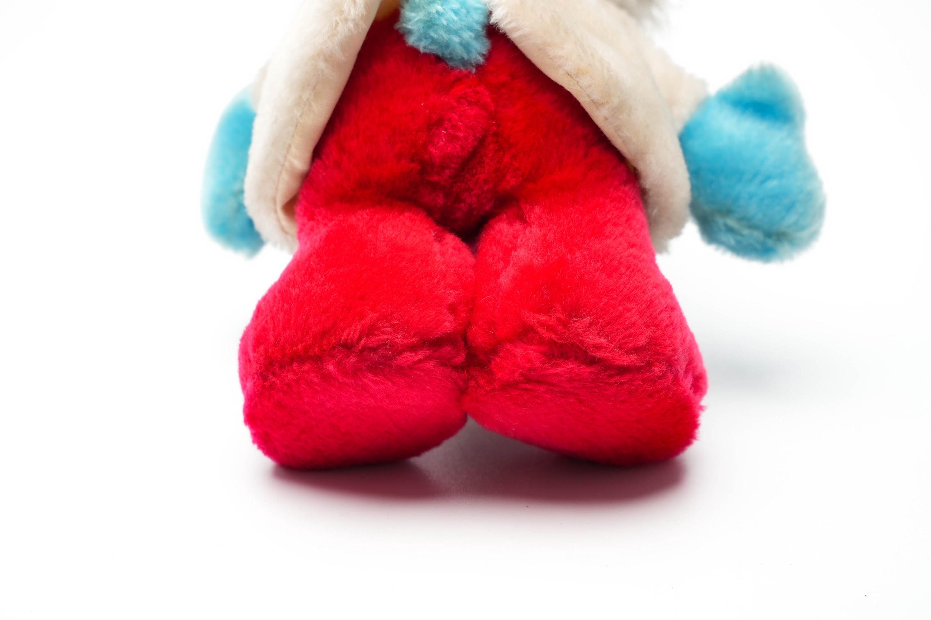 ヴィンテージ パパスマーフ ぬいぐるみ – 24 cm / 9.4 インチ – ペヨ