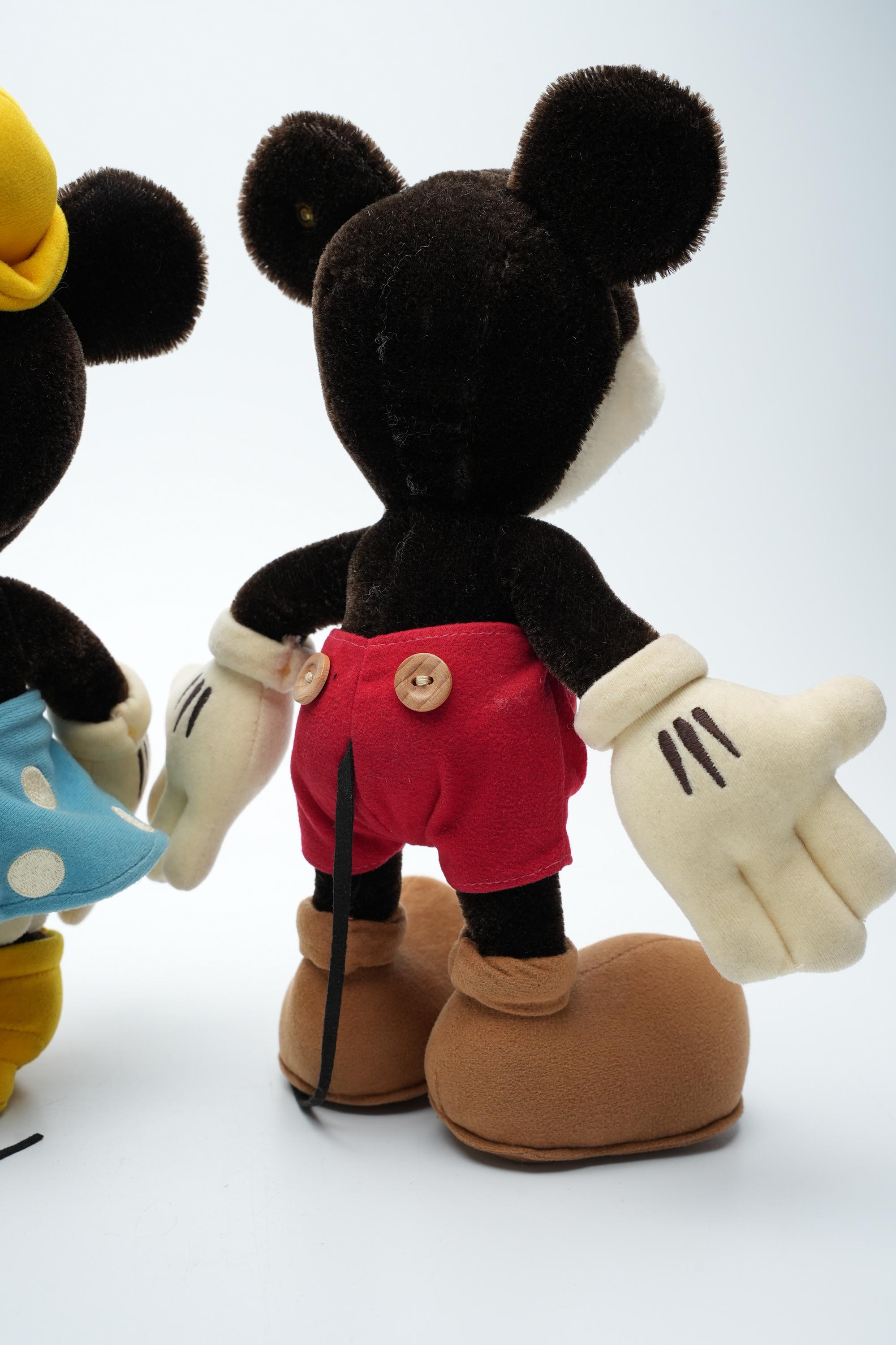シュタイフ ディズニー – ミッキー＆ミニーマウス 70周年記念セット