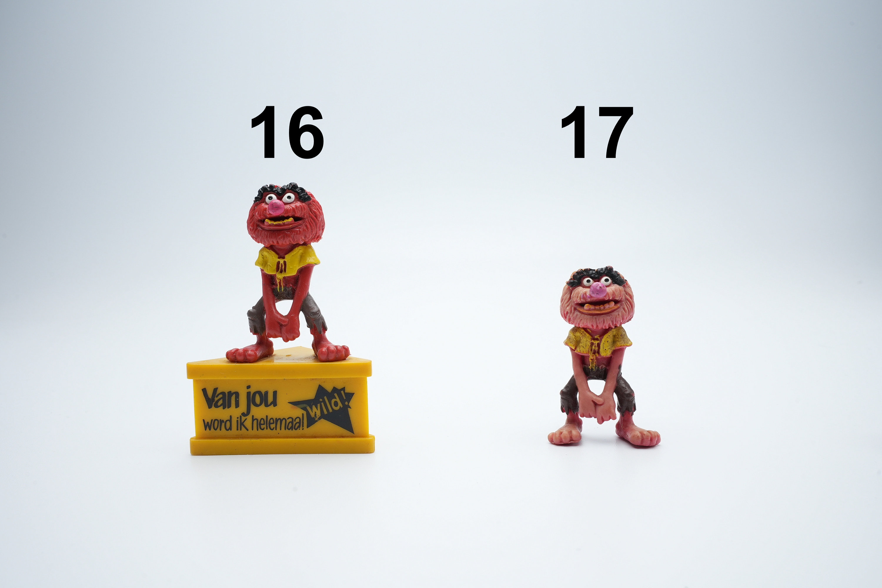 Vintage Muppets Figures From Various Years - Perfect for