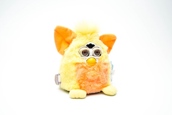 【未使用品】ファービーベイビー　日本語　イエローオレンジ ファービー ベビー イエロー & オレンジ 1999 – 完全に動作