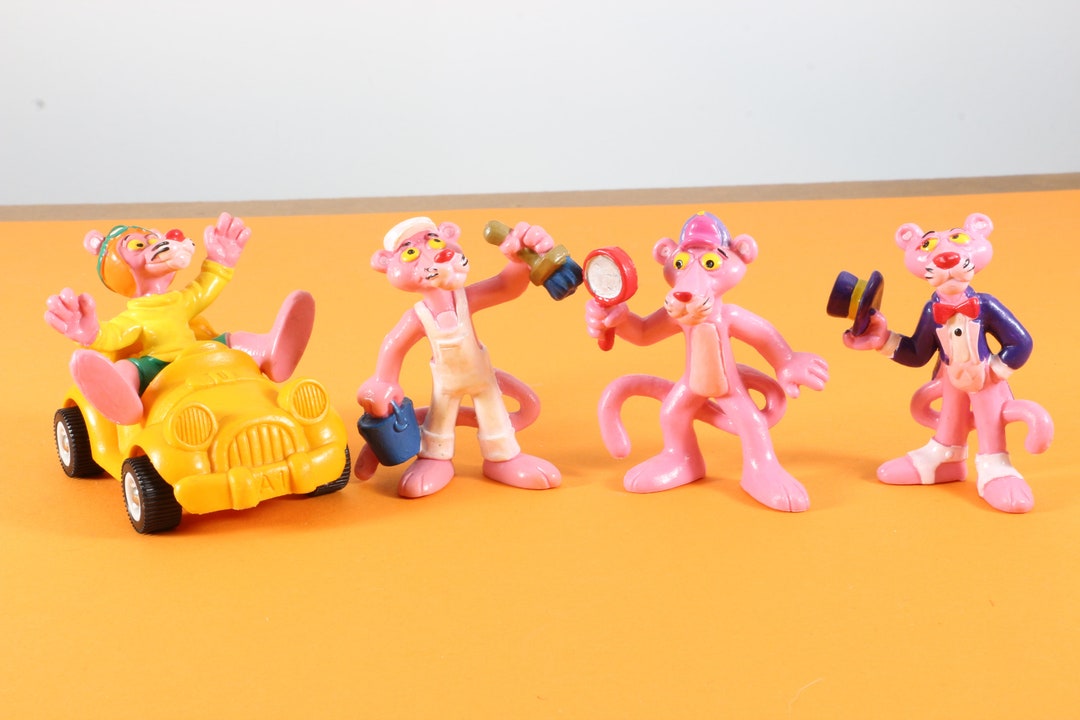 Pink Panther Figures Bully 1983 - Etsy UK