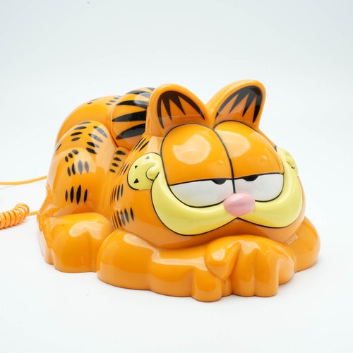 Téléphone Garfield - super rare - 1978 - téléphone et tirelire