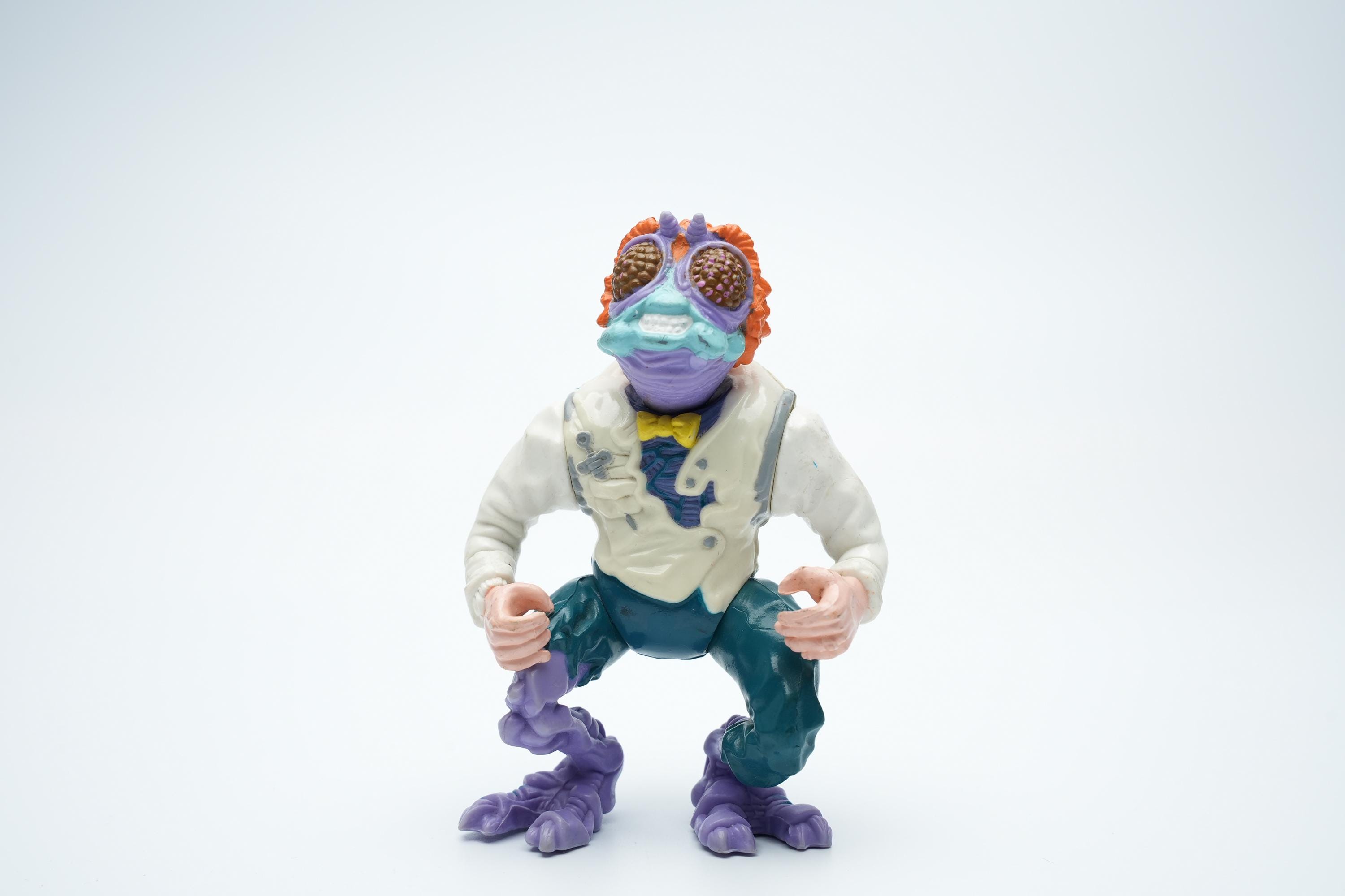 Vintage 1989 Baxter Stockman Action Figure - Teenage Mutant Ninja