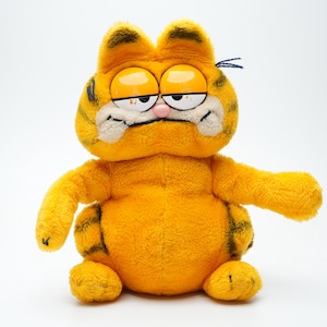 Rare Vintage Garfield Plush Toy 30cm / 11.8 inch – Licensed by United Feature Syndicate Inc. & Paws – 80s Plush