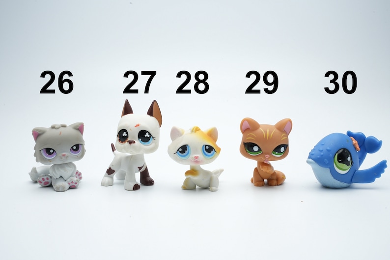 Authentiek Littlest Pet Shop Hasbro 45 verschillende Pet Shops kies je favoriete afbeelding 7