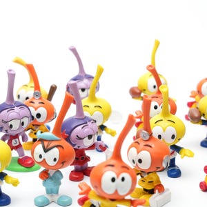 Personaggi in PVC Vintage Snorkels – 1983 Wallace Berrie & Schleich – Scegli il tuo preferito!