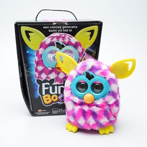 Furby Boom – Zigzag Pink Purple – Working – Speaks Dutch & Furbish