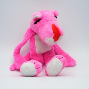 Pink Panther Plush (1983) – Vintage 40cm Soft Toy by United Artists (Original Eye-Free Design)