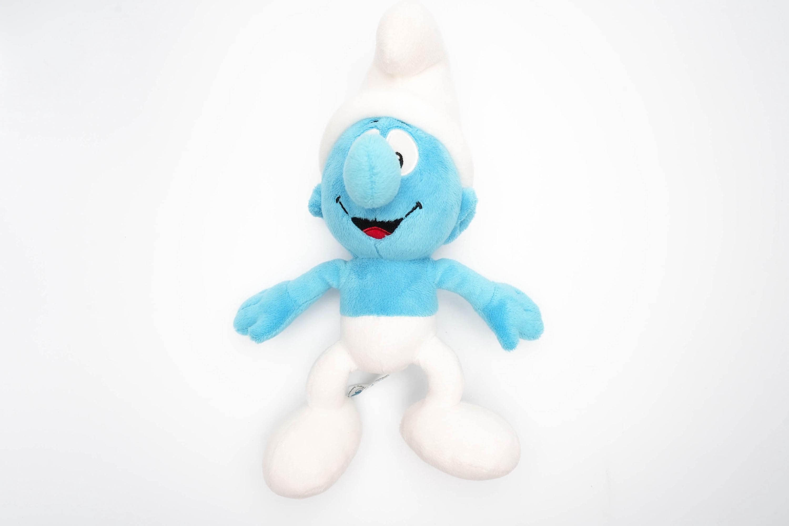 Vintage Smurf Plush – Classic Blue Character by Peyo (27 Cm