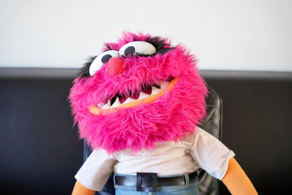 Animal Muppet Plush 115 Cm, Vintage Jim Henson Muppet, Junior Toys