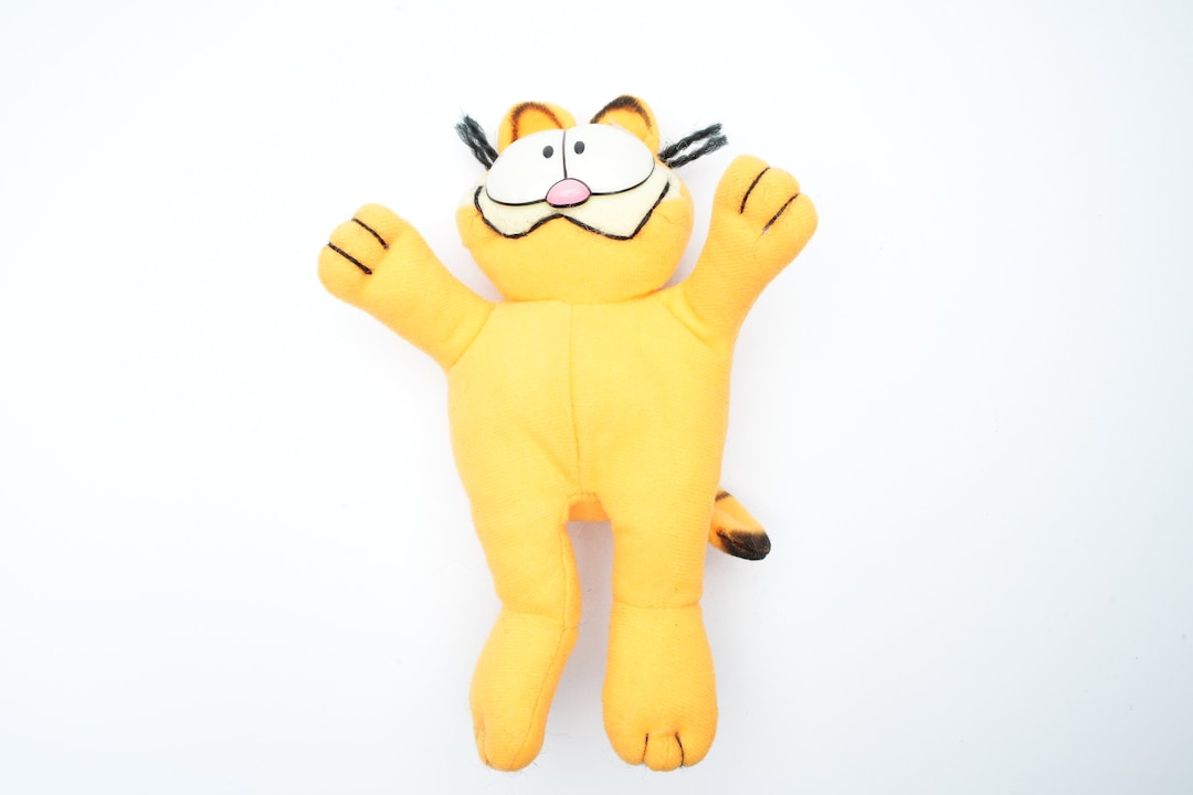 Garfield Mini Plush | Vintage Plush of Garfield the Cat - Etsy
