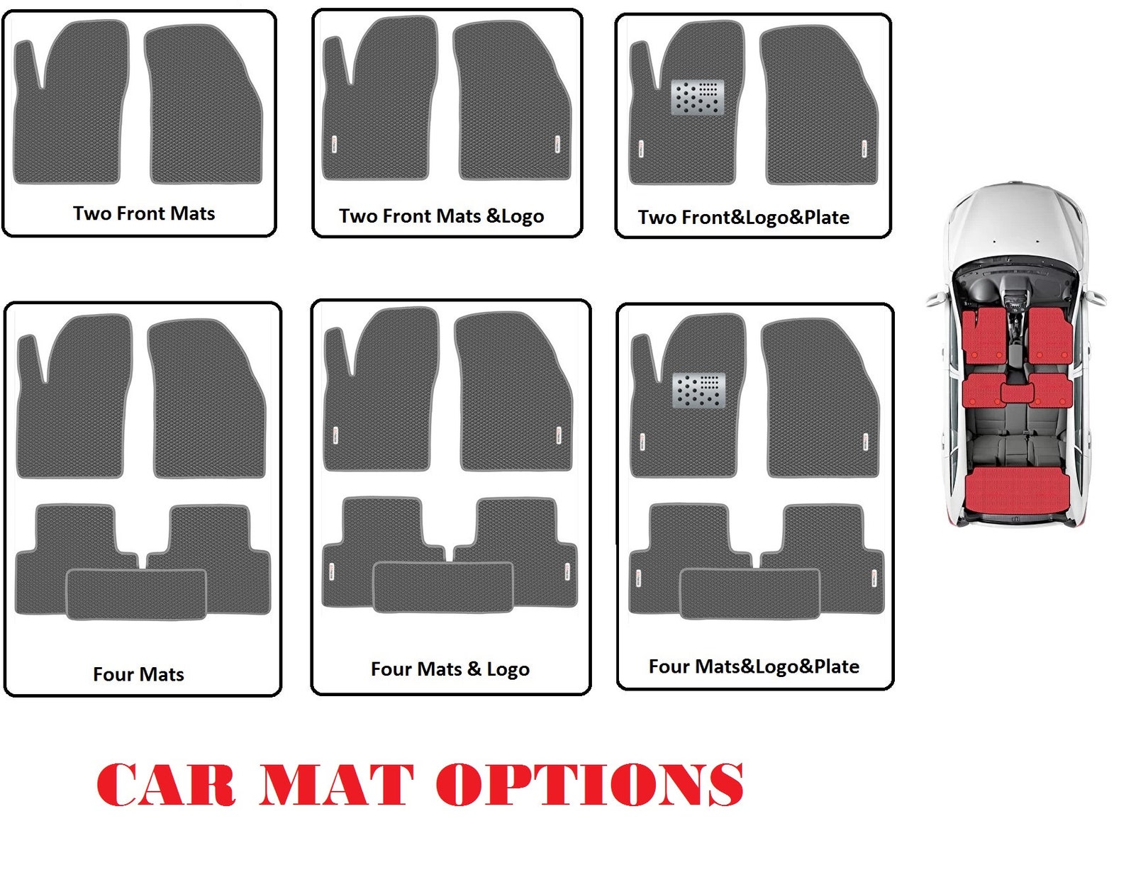 Original Custom Fitted Car Mats, Luxury Personalized Car Floor Mats