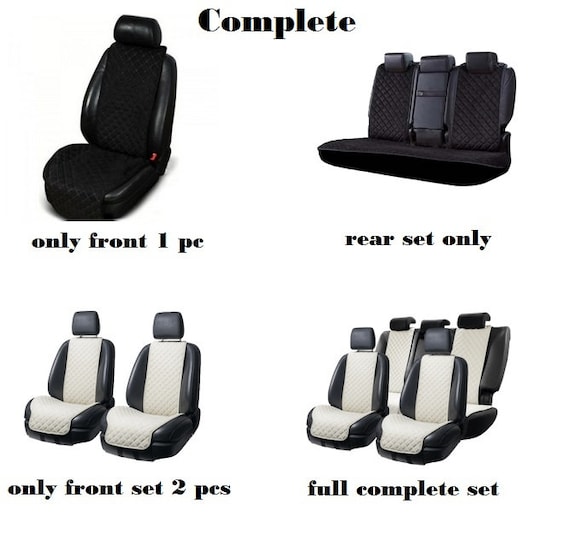 Buy Universal Fit Car Seat Covers, Car Interior Kit, Alcantara Seat Covers, Custom  Seat Covers, High Heat Resistant and Nonslip Seat Cover Online in India 