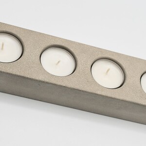 Concrete candle holder / Advent wreath / candle / tealight holder
