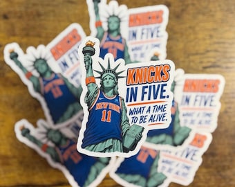 Champions - Knicks - Finals - Sticker - Waterproof - Gift - New York - NBA