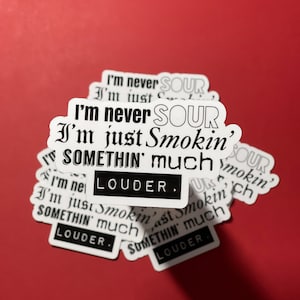 The Weekend - Sticker - Often - Song Lyric - Waterproof - Gift - Water Bottle Sticker - Matte - Laminated - Decal - Laptop Sticker