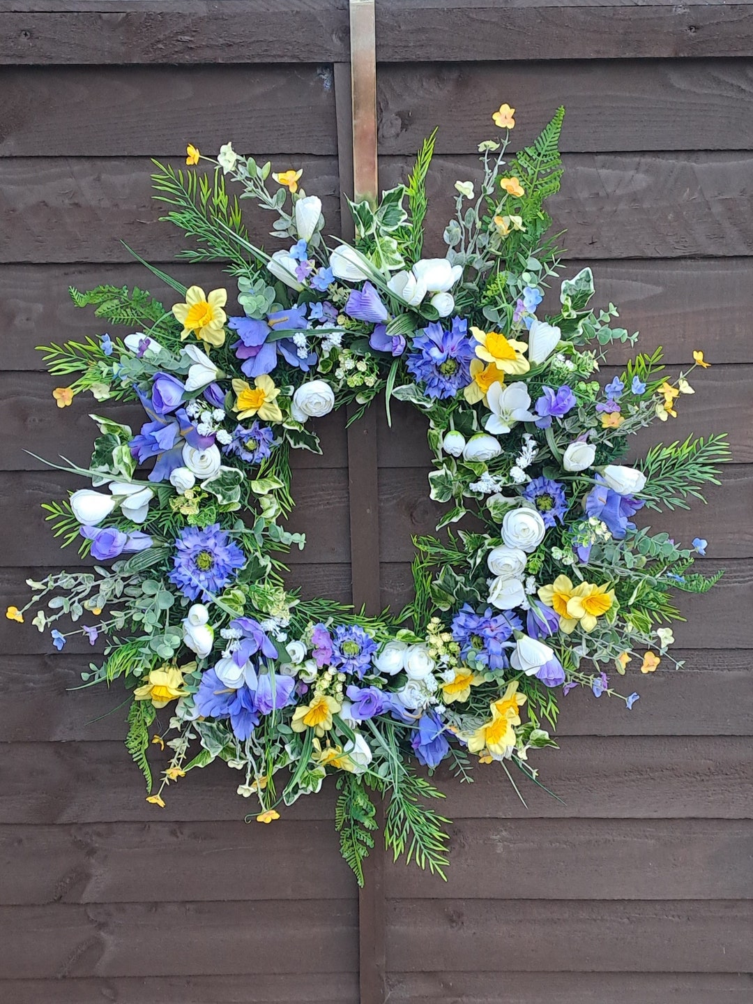 Door Wreath, All Year Round Wreath, Front Door Wreath, Wreath. Large