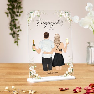 出産祝いなども豊富 Gift, Engagement Personalised Buy Clear Plaque Acrylic アイドル