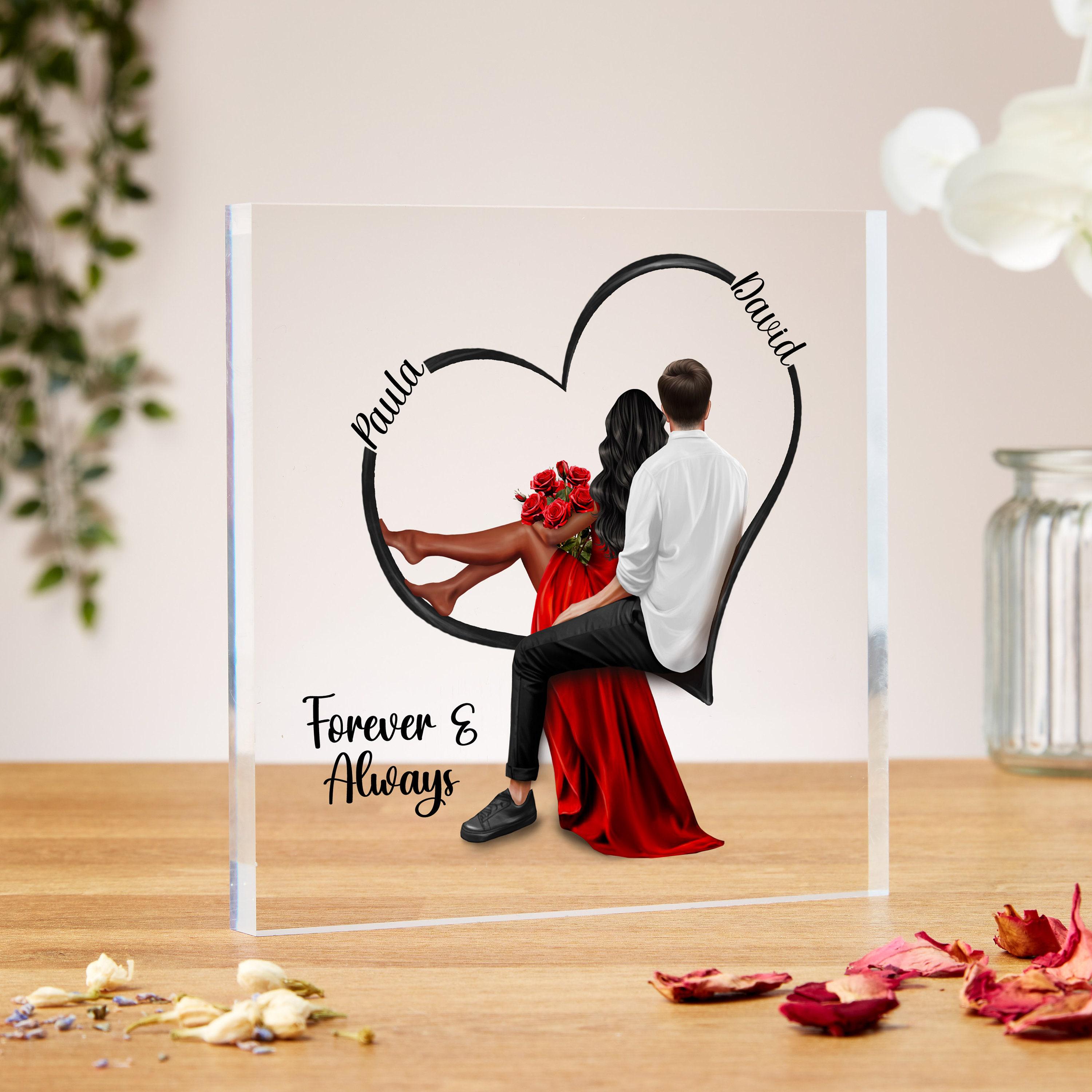 Because Someone We Love Memorial Glass Block Sympathy Gift Personalized Glass Block Tribute Remembrance Memorial Day