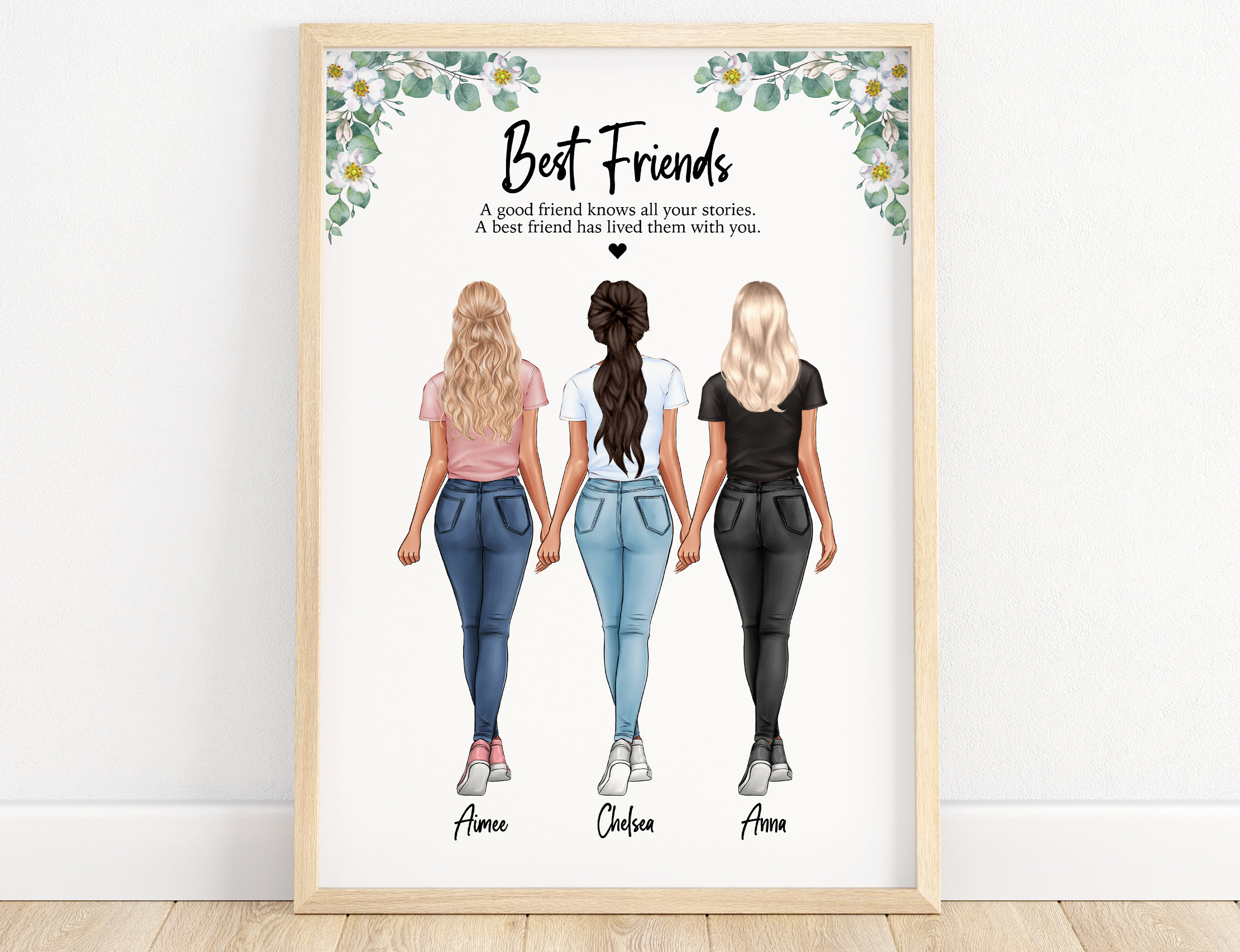 Top more than 82 three friends sketch best in.eteachers