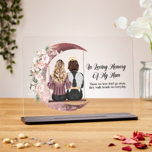 Memorial gift for loss of mother, sister memorial gift, bereavement gifts for a friend, father and daughter memorial, condolence gift
