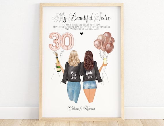 30th birthday gift ideas for sister deals