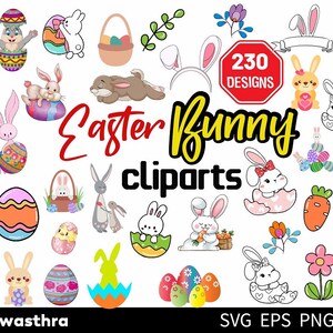 230 Easter Bunny SVG Bundle, Easter egg SVG, Happy Easter, Spring svg Bundle, Easter SVG Bundle, Welcome Spring Svg, Happy Easter,Easter Svg