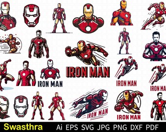 Iron Man SVG-Bundle, Film SVG-Bundle, Superhelden-Svg-Bundle, Superheld-Silhouetten-Svg, Comic-Svg-Png, Comic-Buch-Svg, Avenger-Svg-Bundle