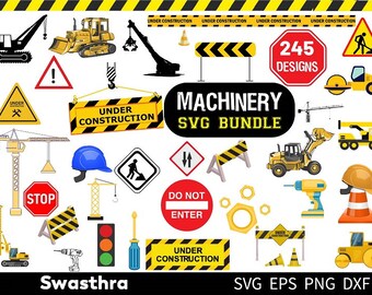 245 Construction SVG Bundle, Trucks Svg, Construction bundle svg, Excavator Svg, Dump Truck Svg, Bulldozer svg, Trucks Svg, Construction PNG