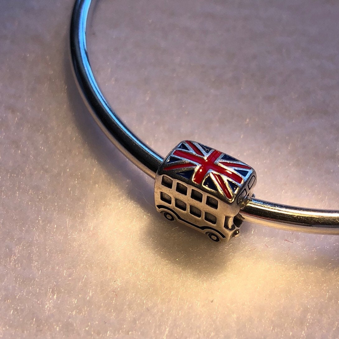 Authentic Pandora London Bus Double Decker CharmAll Etsy