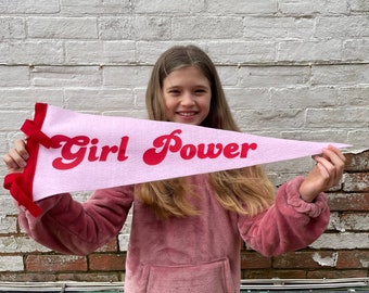 GIRL POWER Wandbehang / Wandbehang / Wimpelkette / Wandbehang / Dekoration / Dekoration / Dekoration / Dekoration / Wimpelkette