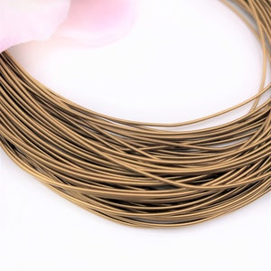 Embroidery Thread Cannetille Hard Copper Wire DIY Jewel