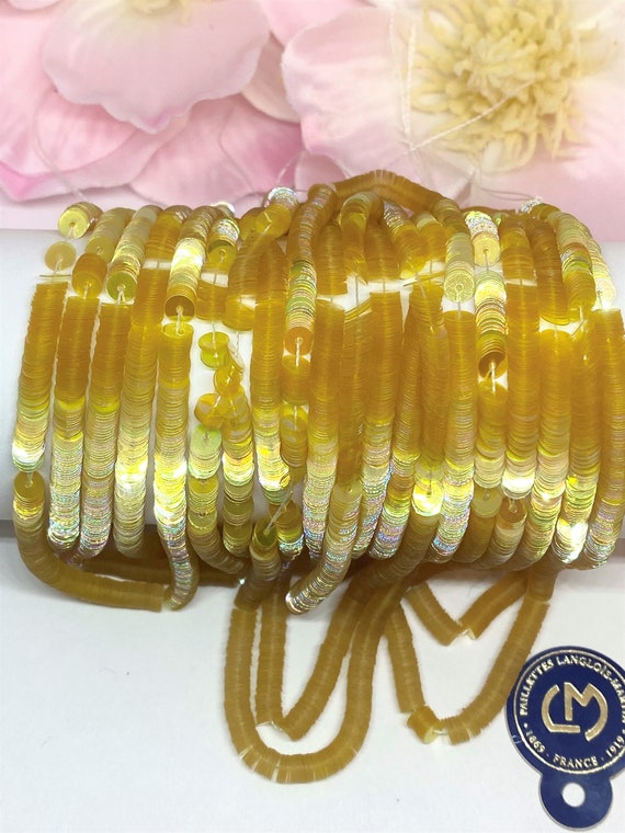 Materials Made in France Sequins by LangloisMartin French sequins