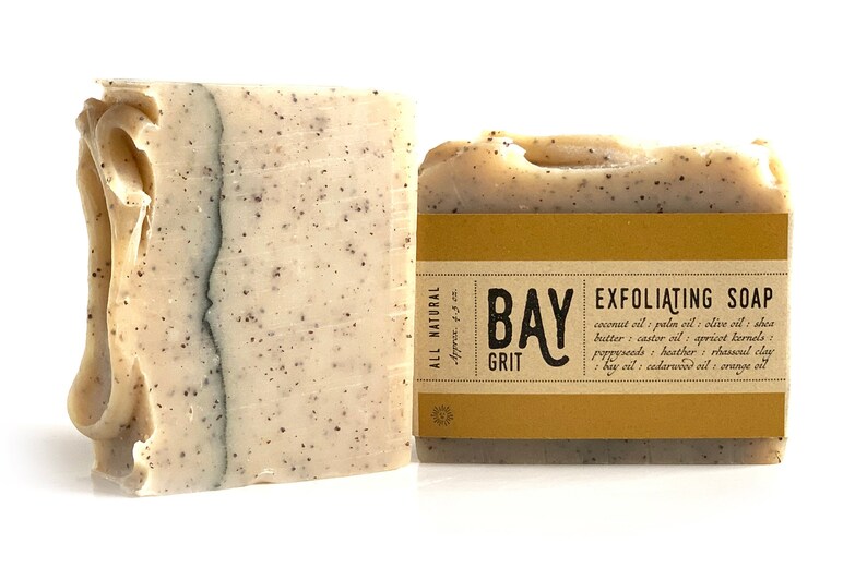 Bay Rum Soap Bay Exfoliating Soap Bay Oil Grit Soap Mens Etsy