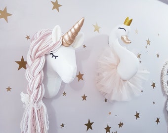 Tenture Murale Vintage ATC – Licorne Et Serpent Fantaisie – 52x34 – Fabriquée En Turquie