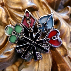 RESTOCKED!* Resident Evil Enamel Pin - RPD Keys