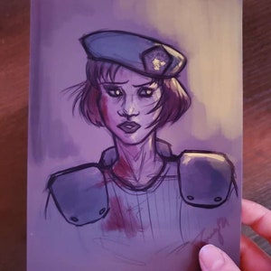 Jill Valentine - Resident Evil - Print