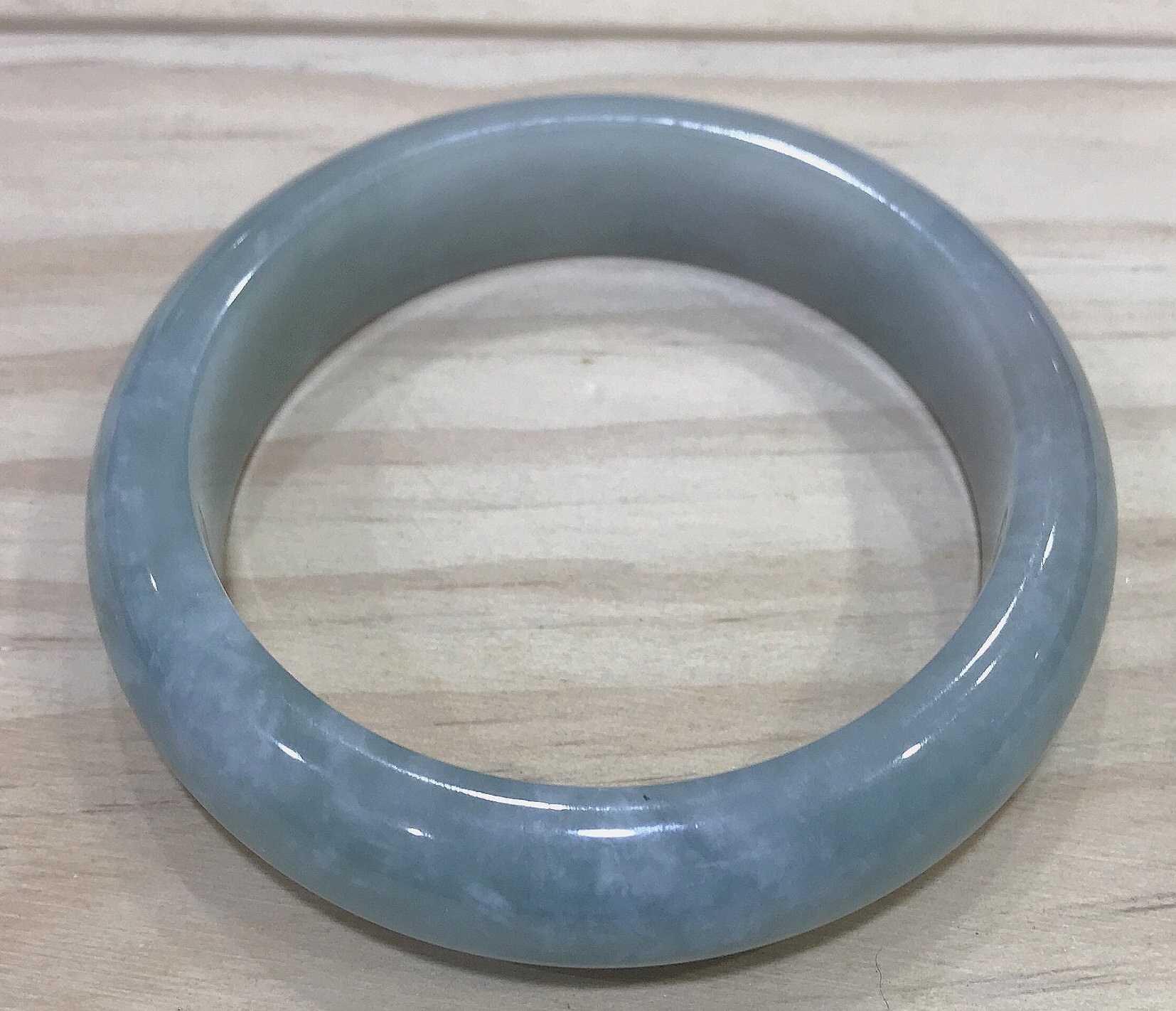 5759MM Burmese Jade Bangle Jade Bangle Solid Stone Bangle Etsy