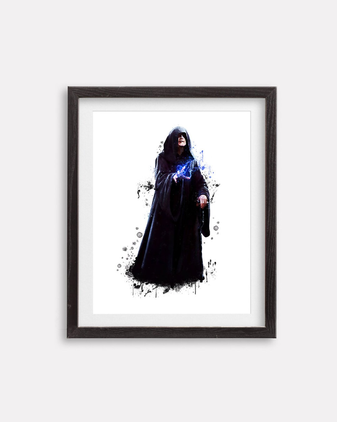 Darth Sidious Print Poster Star Wars Watercolor Poster Palpatine ...