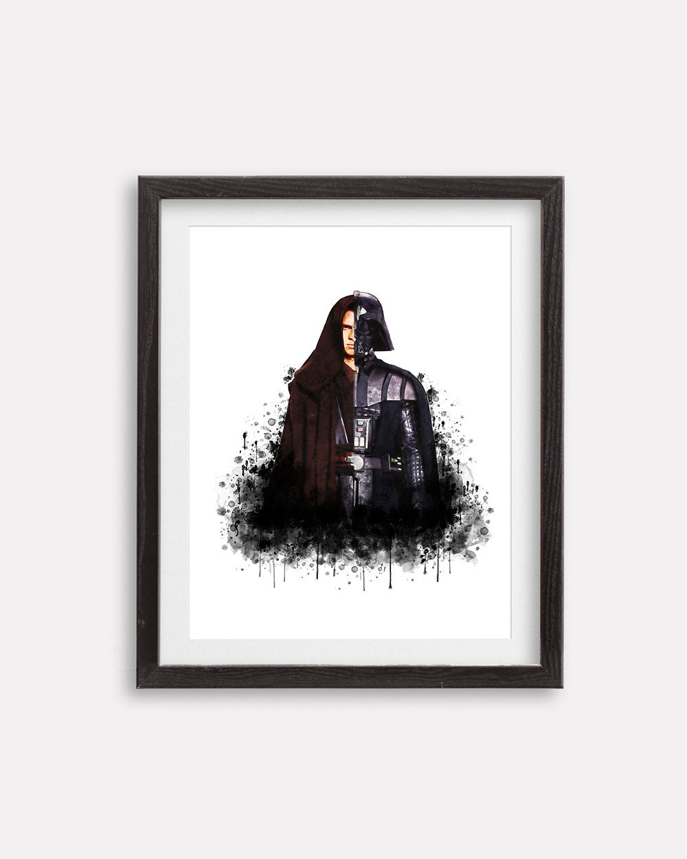 【スター・ウォーズ好き必見】サイン入り原画 BANNNAI「ダース・ベイダー」 Amazon | こうじょう雅之 武人版画 スター・ウォーズ コレクション