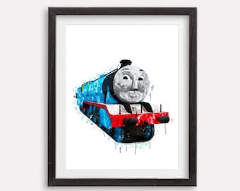 きかんしゃトーマス プリント ゴードン ポスター タンク