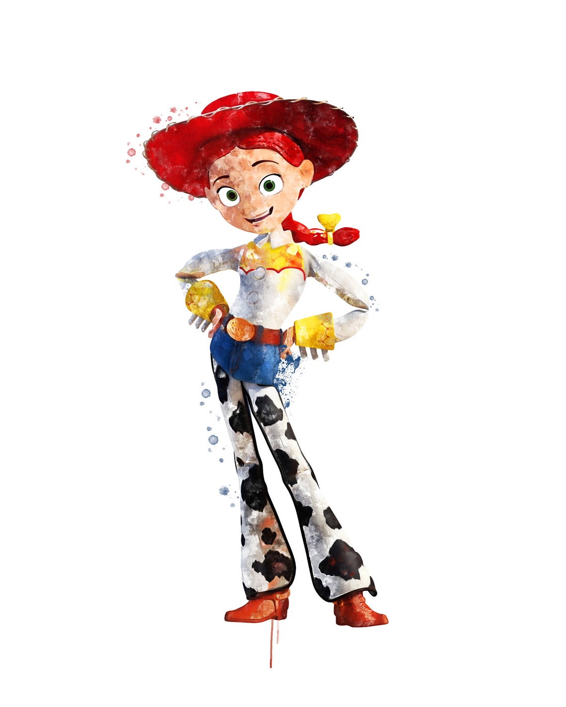 Toy Story Art Print Toy Story Watercolor Toy Story Poster Etsy