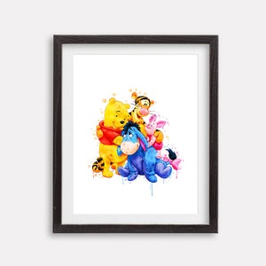 新品☆くまのプーさん Winnie the Pooh イーヨ 油絵風 額縁 イベント