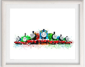 collections with thomas train alphabet letters numbers clip art graphics by aisnescreations on etsy