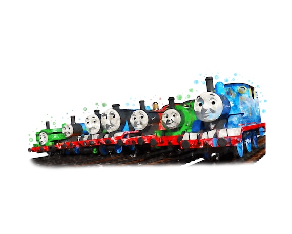 きかんしゃトーマス プリント きかんしゃトーマス ポスター タンク